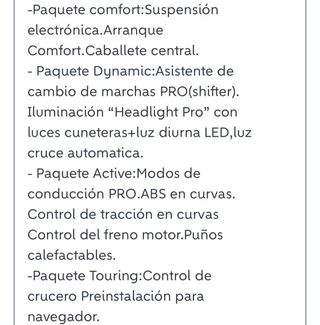 Moto BMW F900 XR limitada A2