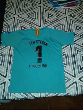 Camiseta Fútbol Nike FC Barcelona Talla 12 niños