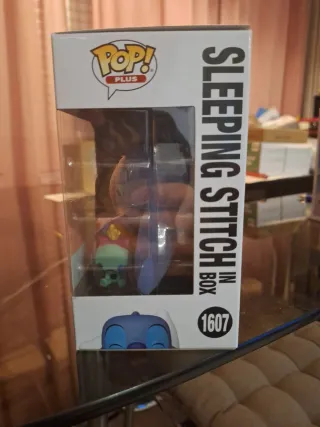 Funko Pop! Sleeping Stitch Flocked 1607