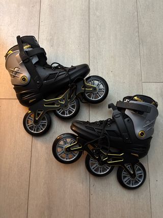Patines KRF A3x110 Velocidad 42. Sin usar. 