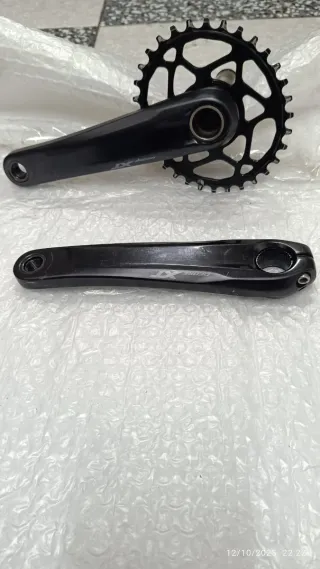 RE ESTRENO Bielas Shimano XT + plato ovalado 32