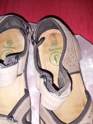 Sandali uomo marrone e nero