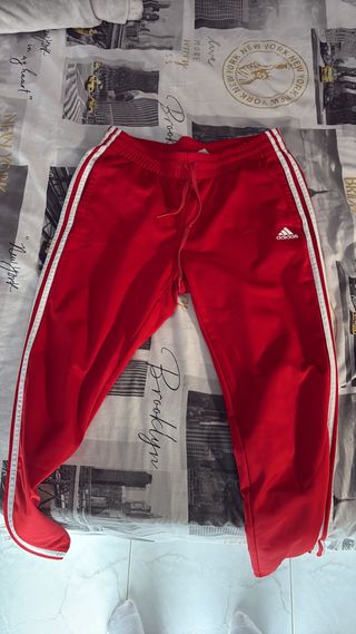 Pantalones Adidas Rojos