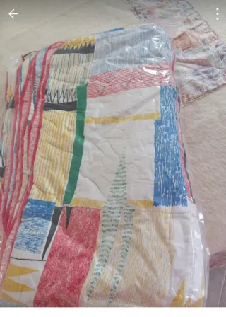 Due Piumoni 1 piazza patchwork multicolore