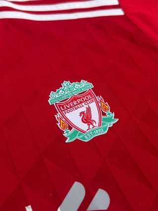 Camiseta local Liverpool 2010/2011 Adidas