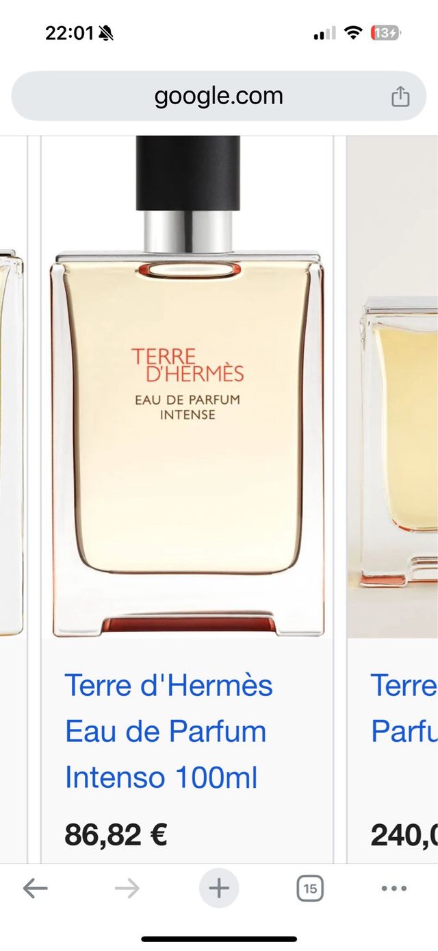Terre d'Hermès Eau de Parfum Intenso 40ml