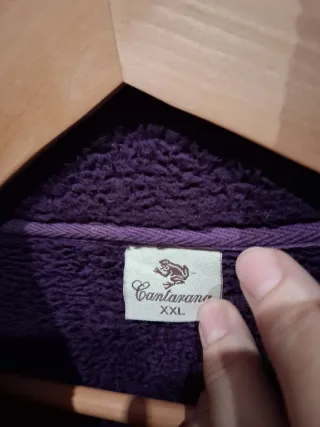 Chaqueta de invierno mujer morada