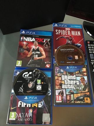 PS4+ 2mandos+juegos y TV!