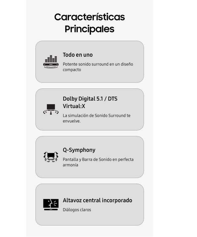 Barra de Sonido Samsung HW-S60B/ZF Dolby Atmos