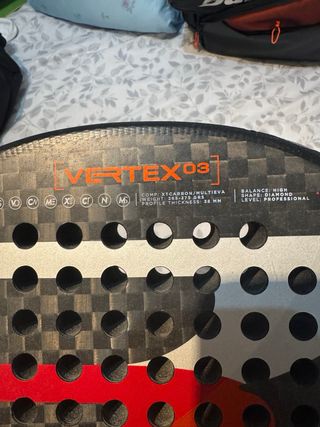 Pala Bullpadel Vertex 03 Juan Tello