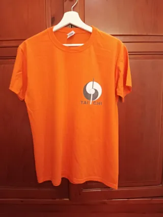 Camiseta Tai Chi Naranja