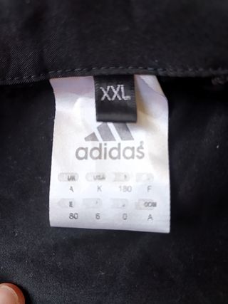 Vintage Adidas Longline Track Jacket Coat Black 