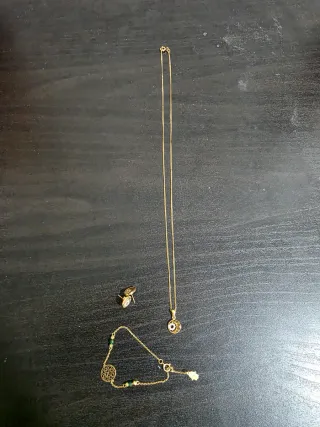 Conjunto de Joyas Oro 18 k Niña