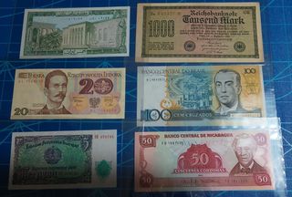 Lotto 25 banconote FDS/qFDS