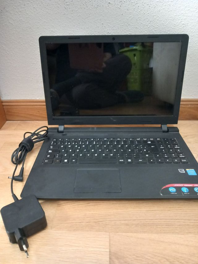 Lenovo Ideapad 100-15IBY Portátil Negro