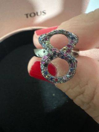 Anillo Tous Infinity Multicolor