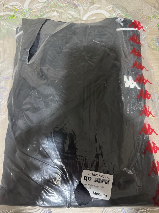 Giacca Kappa Impermeabile Nera