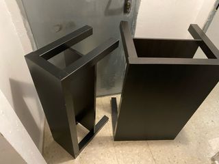 Par Mesas Centro LACK IKEA Negras