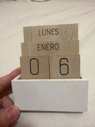 Calendario de Madera