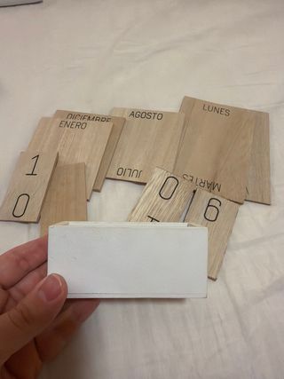 Calendario de Madera