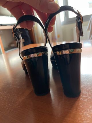 Zapatos de tacón Pitillos negros