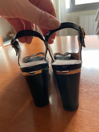 Zapatos de tacón Pitillos negros