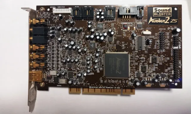 Creative Audigy 2 ZS Tarjeta Sonido