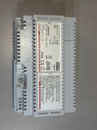 Alimentador Bticino 346000 fuente alimentacion