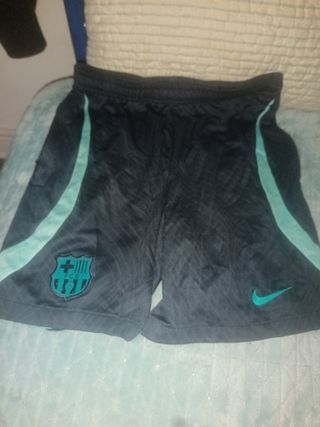 Pantalones Cortos Nike FC Barcelona Negro/Turquesa