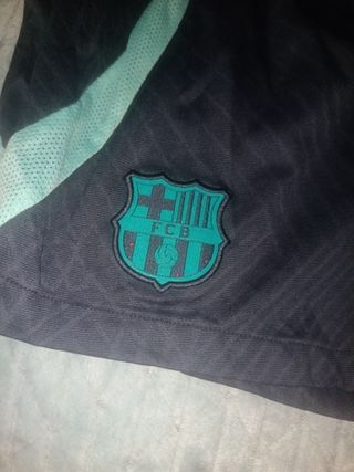 Pantalones Cortos Nike FC Barcelona Negro/Turquesa