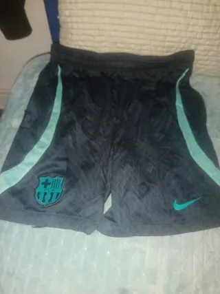 Pantalones Cortos Nike FC Barcelona Negro/Turquesa