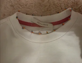 Camiseta Scalpers Blanca Talla XS