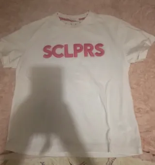 Camiseta Scalpers Blanca Talla XS