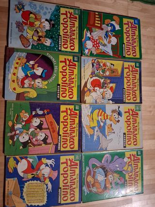 N° 8 albi "almanacco Topolino"