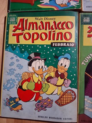 N° 8 albi "almanacco Topolino"