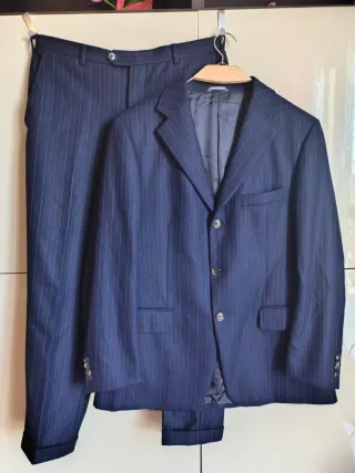 Abito Lardini Lana Loro Piana Blu