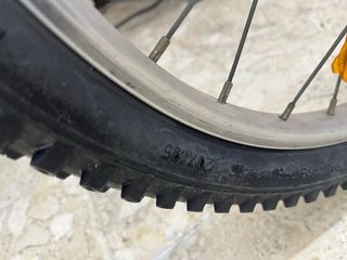 Btwin Blanca y Azul medida de ruedas 20X1.95