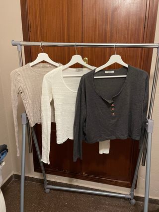 Lote 3 Camisetas Manga Larga 