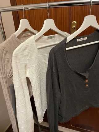 Lote 3 Camisetas Manga Larga 