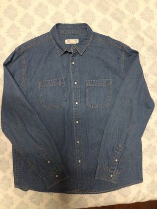 Camisa vaquera niño talla 16