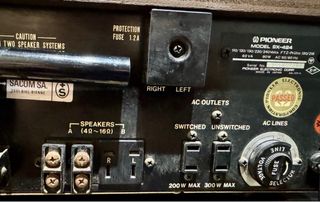 Receptor Estéreo Vintage Pioneer SX-424 año 1974