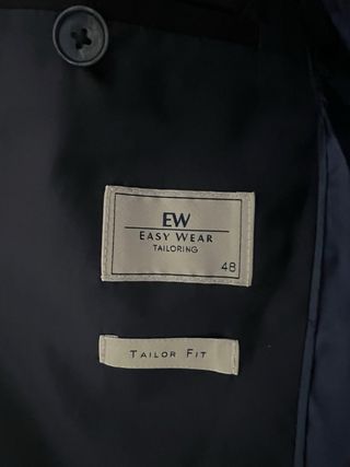 Traje azul marino hombre