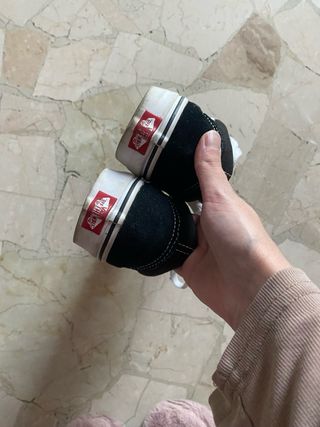 Scarpe Vans Nere/Bianche Tg 38