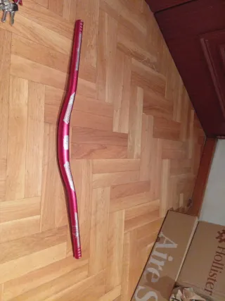 Manillar Lunje Aluminio Rojo 720mm