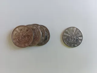 Fichas para máquinas recreativas