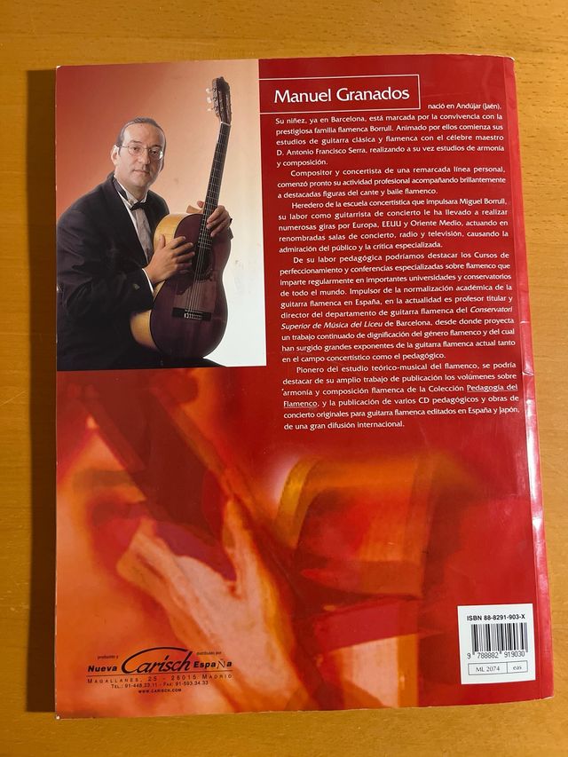 Método Elemental Guitarra Flamenca - Manuel Granad