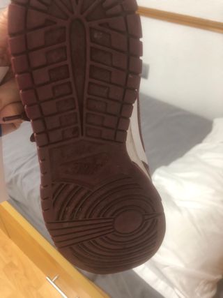 Zapatillas Nike chico rojas y blancas originales 