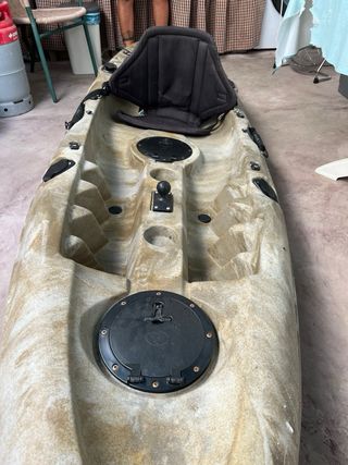 Kayak individual con remo