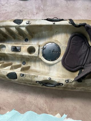 Kayak individual con remo