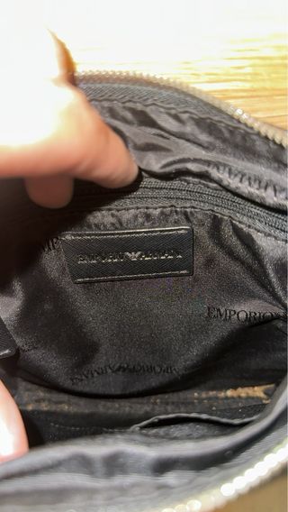 Bolso Emporio Armani Negro Hombre